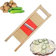 Potato Cutter | Wavy Kitchen Slicer,Home Kitchen Gadgets, Stainless Steel Potato French Fry Cutter Slicer, French Fry Slicer Cutter, Vegetable Slicer