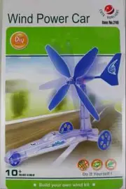 New DIY WIND POWER CAR EDUCATIONAL KIT SCIENCE FUN TOY CREATIVE ACTIVITY