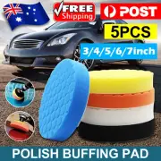 5x Polishing Pads Sponge Waxing Buffing Pad 3-7Inch For Car Polisher MKL