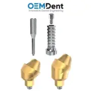 Angulated Multi Unit 1.6 Titanium Sleeve Set Slim Platform 30° DSI® Compatible