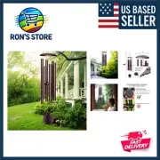 Exquisite 45'' Bronze Wind Chimes - Deep Tone Outdoor Décor & Sympathy Gift