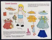 Sweet Suzette Magazine Paper Doll, by Paulette Morrissey, VTG
