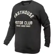 Fasthouse Brigade Black Crew Neck Pullover