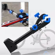 Bike Repair Stand Wall Mount Rack Workbench Workstand Height Scalable Bike Clamp
