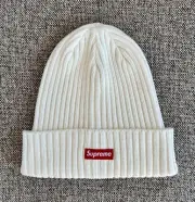 Deadstock White Supreme Overdyed Beanie Spring/Summer 2020 Unisex OSFA