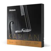 D'Addario KS510 4/4M Kaplan Cello String Set, 4/4 Scale, Medium Tension