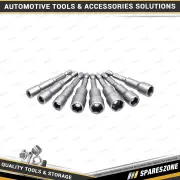 8 Pcs of PK Tool 1/4 Inch Hex Drive Magnetic Nut Driver Set - Include 6-13mm
