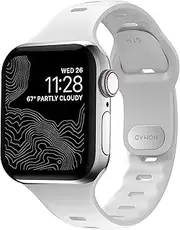 Nomad Sport Slim Strap Watchband for Apple Watch, White, 41 mm