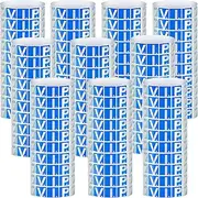 Pack of 1000 VIP Inlet Bands, BetterJonny Inlet Bands with VIP Waterproof Event Wristbands, Paper Bracelets, Printable Secure Bands, Ideal for Safety at Events, Weddings (Blue)