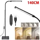 USB LED Floor Lamp Living Room Decor Reading Standing Lamp Dimmable Corner Light