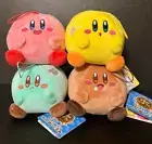 Kirby's Gourmet Festival Manmaru Kirby Mini Plush Doll Set Height 3.9 inch