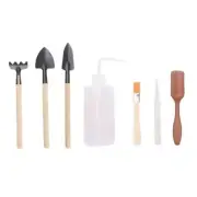 7/12/16 Piece Mini Garden Transplanting Tool Set, Garden Hand Tools for Bonsai
