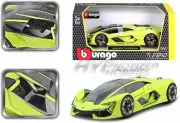 BBURAGO 1:24 LAMBORGHINI TERZO MILLENNIO DIE-CAST GREEN 18-21094