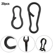 25pcs/lot Fishing Snap Clips Speed Links Swivel-Hook Snap Carp Terminal Tackle
