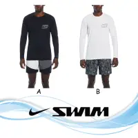 在飛比找momo購物網優惠-【NIKE 耐吉】SWIM 成人男性長袖防曬衣 共四款(男防