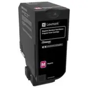 Lexmark CS720/CS725/CX725 MAGENTA STD RETURN PROGRAM TONER CART 7K