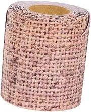 HOODANCOS Classroom Border Roll 1 Pack of Burlap Classroom Borders for Decor Blackboard Border Decal Easy to Cut