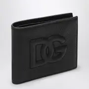 [Dolce & Gabbana] Black bi-fold wallet with logo One size Black