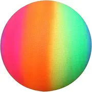 HOMOBABE Bounce Play Ball Playground Foam Ball Pit Outdoor Play Equipment Pool Balls for Inflatable Outdoor Balls Mini Basketball Hoop Rainbow Pit Balls Colorful