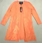 Rara Avis by Iris Apfel Cardigan Small Tassel Tie Printed Gold Metallic Open
