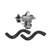 Gates Thermostat + Radiator Hose Kit for Mazda 323 BA1 MK VII 1.8L 84KW 94-95