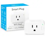 Smart Plug, Smart Home Wi-Fi Mesh Outlet, 15A Ultra Efficient Smart Plug
