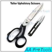 8 Inch Dressmaker Scissors Black Shears Cutting Fabric Leather Sewing Tailoring