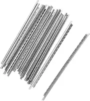 Toyvian 19pcs Durable White Copper Guitar Fret Wires Professional Replacement for Acoustic and Classical Guitars Easy Installation High Strength Copper Material Compatible with Multiple