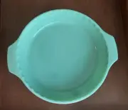 Deep Dish Anchor Hocking Fire King 2000 Jadeite 10” Pie Dish Never Used