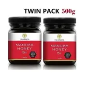 2 Jars Premium NovaFarms NPA 5+ / MGO 83+ Manuka Honey 500g - 100% Australian