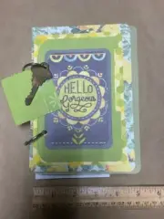 Handmade Starter 'Mini' Junk Journal, Memory Book, Hand-Held Keepsake Journal