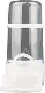 #N/A Automatic Bird Feeder Hanging Water Bottle Drinker Foraging Feeders Hamster Food Dispenser for Squirrel Budgie Cockatiel Canary, Clear