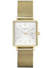 [Rosefield] 26mm Boxy QWSG-Q03 Watch in Gold