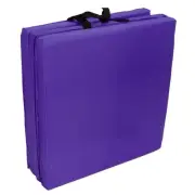 FOLDING EXERCISE FLOOR MAT DANCE YOGA GYMNASTICS TRAINING JUDO PILATES PURPLE