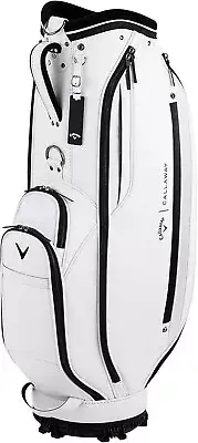 Callaway Golf Men's Caddy Bag CRT URBAN 25 JM 9.5 x 47 inch 3.5kg White
