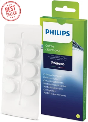 CA6704/10 Coffee Oil Remover – 6 Tablets for Automatic Coffee Machines