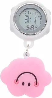 [SAFIGLE] Retractable Watch for Nurses Nursing Watch with Stopwatch Alarm Hour Display Unique Medical Professionals Design
