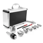 WEN Lathe Drive Live Center Set Versatile Aluminum Case Wood Power Tool 9 Piece