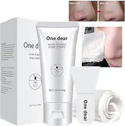 VERONNI Blackhead Remover Mask - Peel Off Facial Mask, Deep Purifying Nose Cleaner with Brush and Paper Plants Pore Nose Strips 1.05 Ounce
