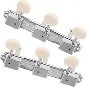 Sosoport Acoustic Guitar Tuning Pegs Vintage Guitar Tuning Knobs Tuners 3 Left 3 Right