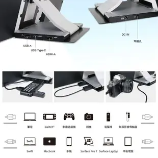 免運SWITCH免底座外接螢幕TV模式Gechic On-Lap 2101H 21.5吋行動螢幕Type-C HDMI