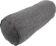 BAZEITFLOW Cervical Neck Roll Pillow Ergonomic Round Neck Support for Office Car and Home for Sleep Posture and Back Alignment Versatile Lumbar Roll for Comfort and Relief Deep
