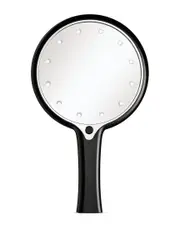 VYSN 12 LED Lighted Hand Held Cosmetic Mirror