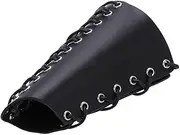 Healeved Punk Style Rope Weaving Wrist Band for Wrist Protection Comfortable for Daily Wear Exercise Black Design