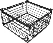ULTECHNOVO Stackable Wire Storage Bins with Handles for Chest Freezer Refrigerator Efficient Food Storage to Prevent Waste and Optimize Space