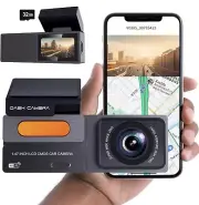 Dash Cam Front 2K 1440P Dash Camera for Cars-Diweishi Mini WiFi Car Camera with