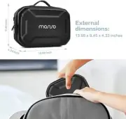 Compatible with Oculus Quest 2 & Elite Strap Controllers Accessories Hard Case C