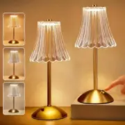Table Lamps Set of 2, 3 Colors Bedside Lamps Set of 2, Gold-Rose Set of 2