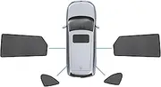 MAX COOL Car Window Magnetic Mesh Sun Blind Shades Suitable for Hyundai Tucson 2021-2024