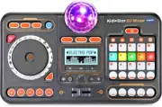 VTech Kid Star DJ Mixer with 15 builtin songs, 2000+ sound combinations DJ Table